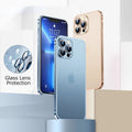 iPhone 14 Series Metal Lock Bumper Case with Lens Ring Protection