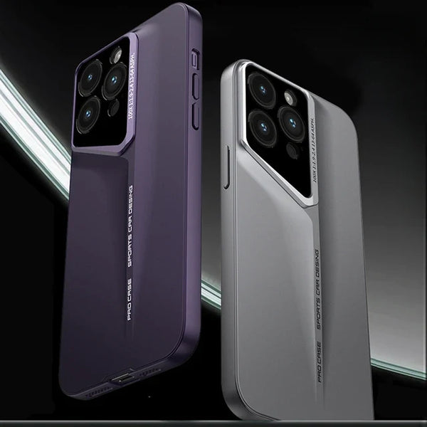 iPhone 15 Series Frosted Plastic Hard Shell Phone Case