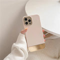 iPhone 13 Series Luxury Gold Plated Ring Case