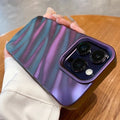 iPhone 13 Series Luxury Fashion Wave Plating Case