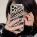 iPhone 13 Series Luxury Fashion Wave Plating Case