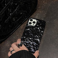 iPhone 14 Series Luxury Crush Paper Pattern Case