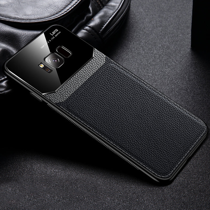 Leather Lens Luxury Card Holder Case For Galaxy S8/ S8 Plus