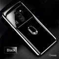 Luxury Mirror Effect Ring Bracket Case For Galaxy A6 Plus