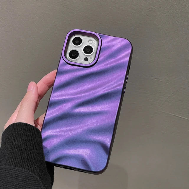 iPhone 13 Series Luxury Fashion Wave Plating Case