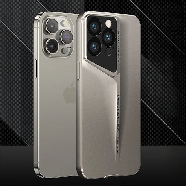 iPhone 15 Series Frosted Plastic Hard Shell Phone Case
