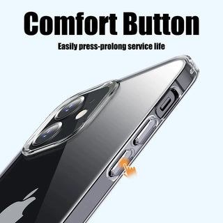 iPhone Series Shockproof Transparent Case