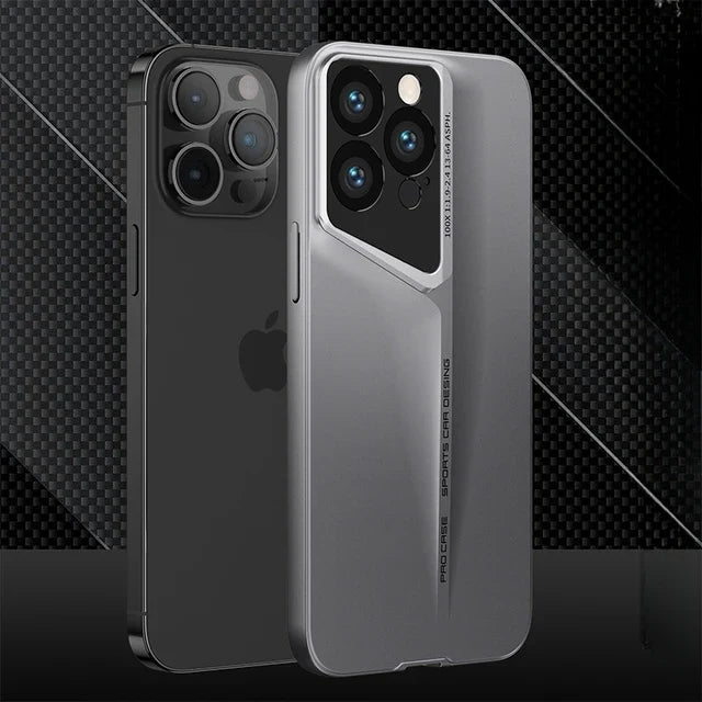 iPhone 15 Series Frosted Plastic Hard Shell Phone Case