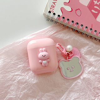 Cute Rabbit Silicone Protective Case for AirPods