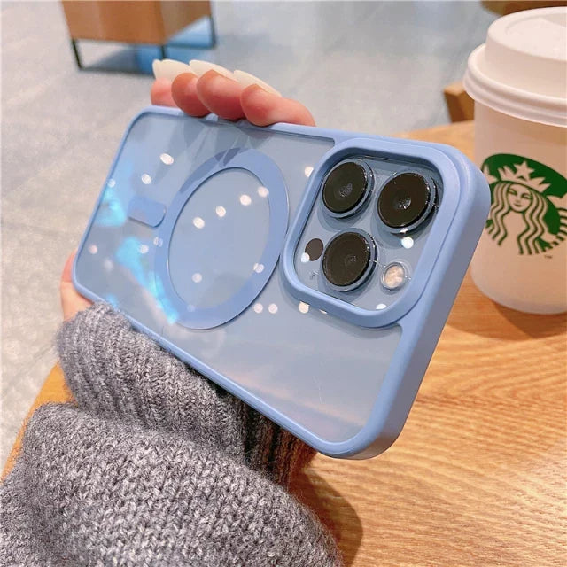 iPhone Series Colored Ring Protection with Magsafe Working Case