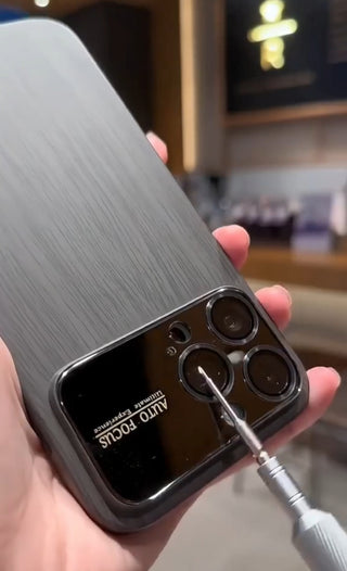 iPhone 13/14 Series Wood Texture Logo Engraved