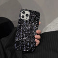 iPhone 14 Series Luxury Crush Paper Pattern Case
