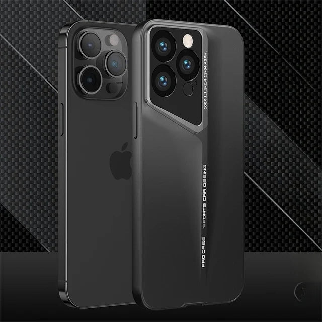 iPhone 15 Series Frosted Plastic Hard Shell Phone Case
