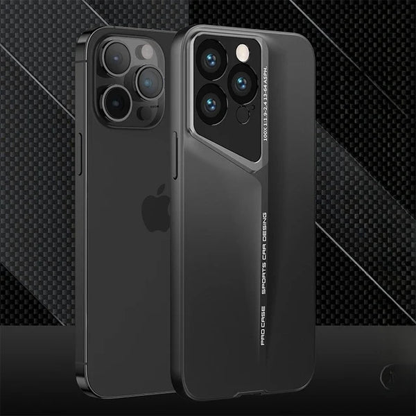 iPhone 15 Series Frosted Plastic Hard Shell Phone Case