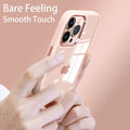 iPhone Series Soft Transparent Metal Camera Protection Case