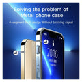 iPhone 13 Series Stainless Steel Glass Protective Case