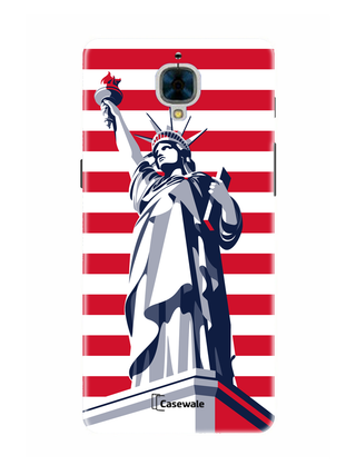 Statue of Liberty Printed Cover for OnePlus 3T