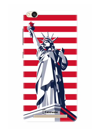 Statue of Liberty Printed Cover for Redmi 4A