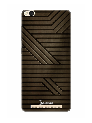 Steel Design Printed Cover for Redmi 4A