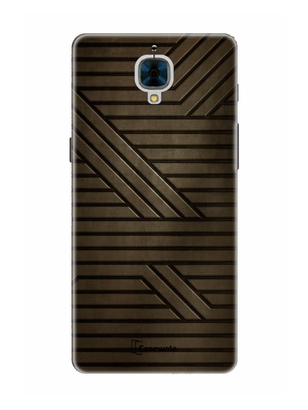 Steel Design Printed Cover for OnePlus 3T