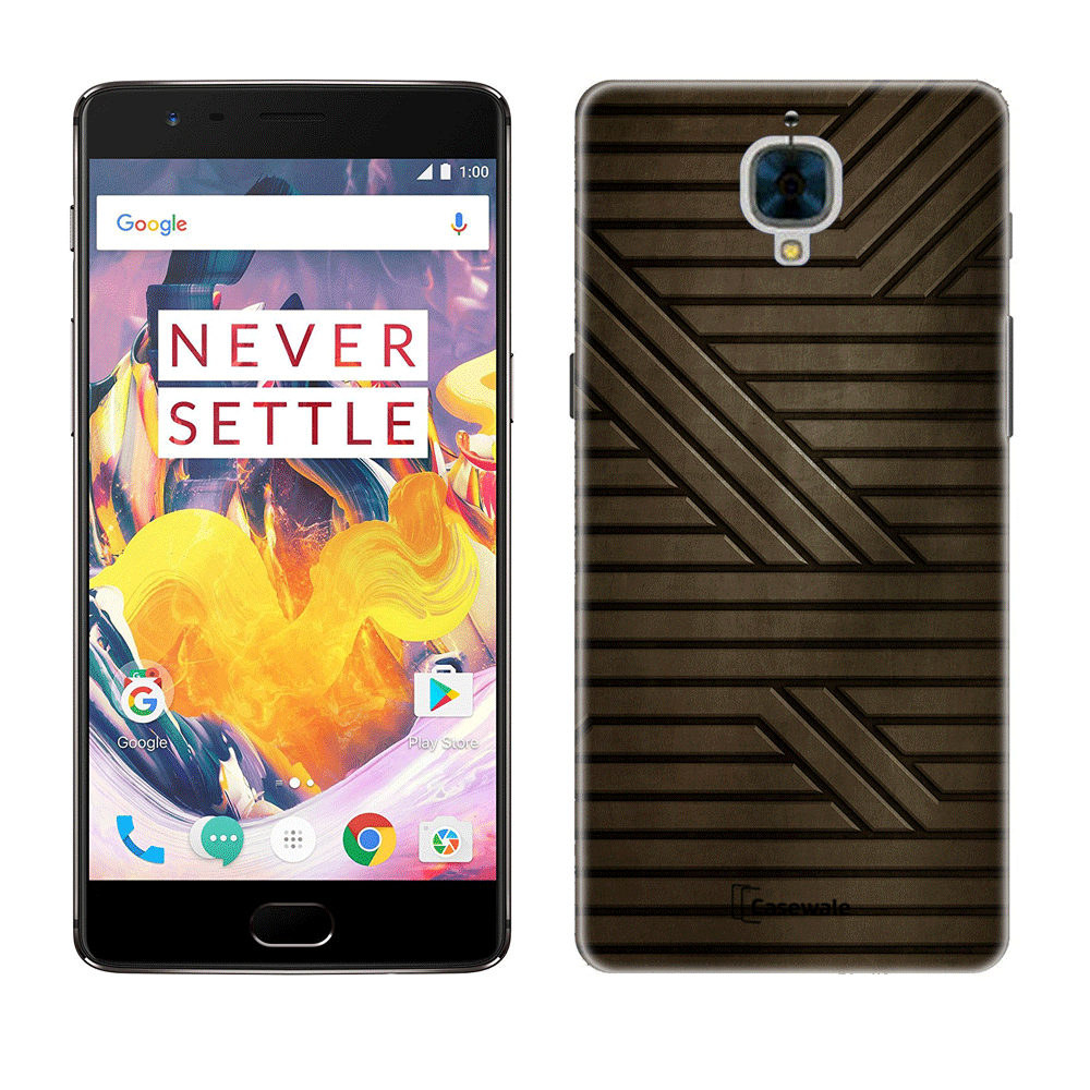 Steel Design Printed Cover for OnePlus 3T