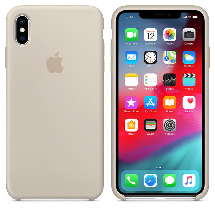 Silicone Case for iPhone X Series- Stone