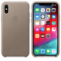Leather Case for iPhone X Series- Taupe
