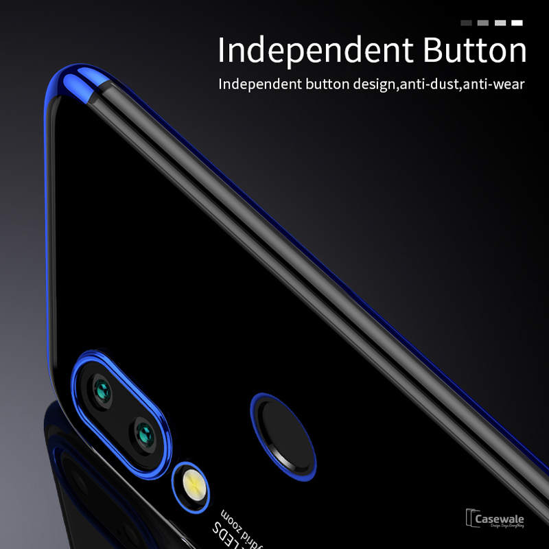 Luxury High-end Fashion Transparent Case for Huawei P20 Lite