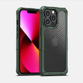 iPhone 13 Series Luxury Carbon Fiber Shockproof Antifall Case
