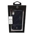 Mercedes Benz ORGANIC I Genuine Leather Hard Case for iPhone XS