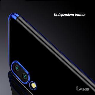 Luxury Electroplating Transparent Case For Vivo V11