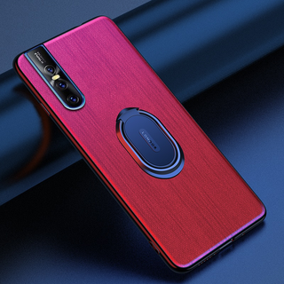 Magnetic Stand Cloth Texture Phone Holder Case for VIVO V15 Pro