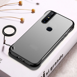 Luxury Frameless Semi Transparent Ring Finger Case for VIVO V15 / V15 PRO