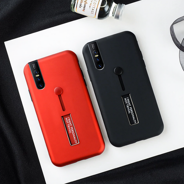 Luxury Stealth Bracket Ring Holder Personality Case for VIVO V15