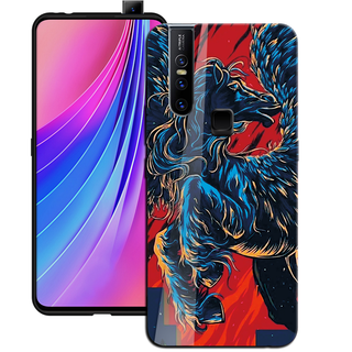 Horse - Universal Symbol of Freedom Pattern Glass Case for Vivo V15