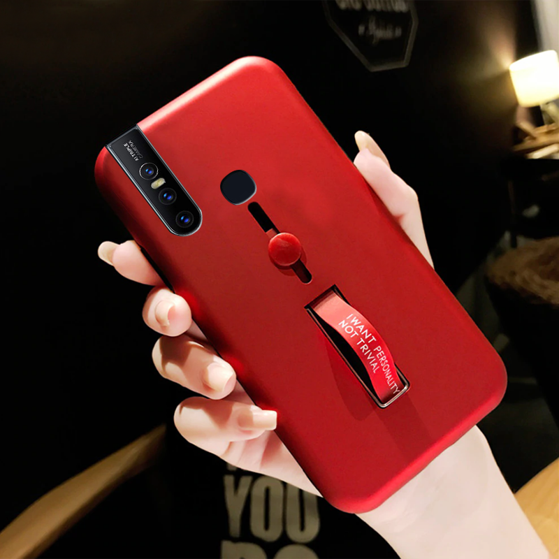 Luxury Stealth Bracket Ring Holder Personality Case for VIVO V15