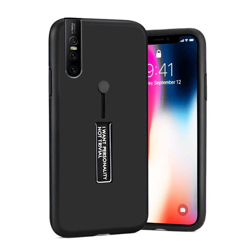 Luxury Stealth Bracket Ring Holder Personality Case for VIVO V15