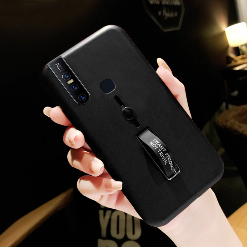 Luxury Stealth Bracket Ring Holder Personality Case for VIVO V15
