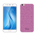 Pink Light Glitter Printed Cover for Vivo V5 Plus