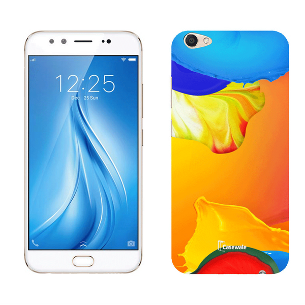 Multi Coloured Printed Cover for Vivo V5 Plus