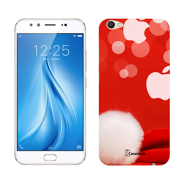 Red Apple Printed Cover for Vivo V5 Plus
