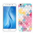 Multi Coloured Small Triangle Printed Cover for Vivo V5 Plus