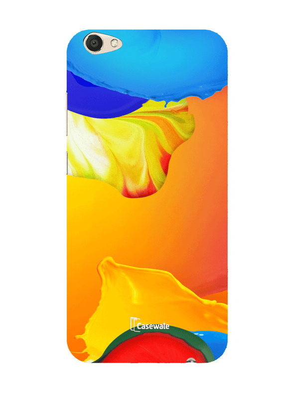 Multi Coloured Printed Cover for Vivo V5 Plus