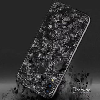 Luxury Marble Pattern Tempered Glass Case for Vivo V9
