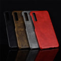 Luxury Leather Finish Full Protection Case for Galaxy A7 2018