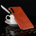 Luxury Leather Finish Full Protection Case for Galaxy A7 2018