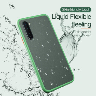 Anti-knock Armor Transparent Matte Hard Case for OnePlus Nord