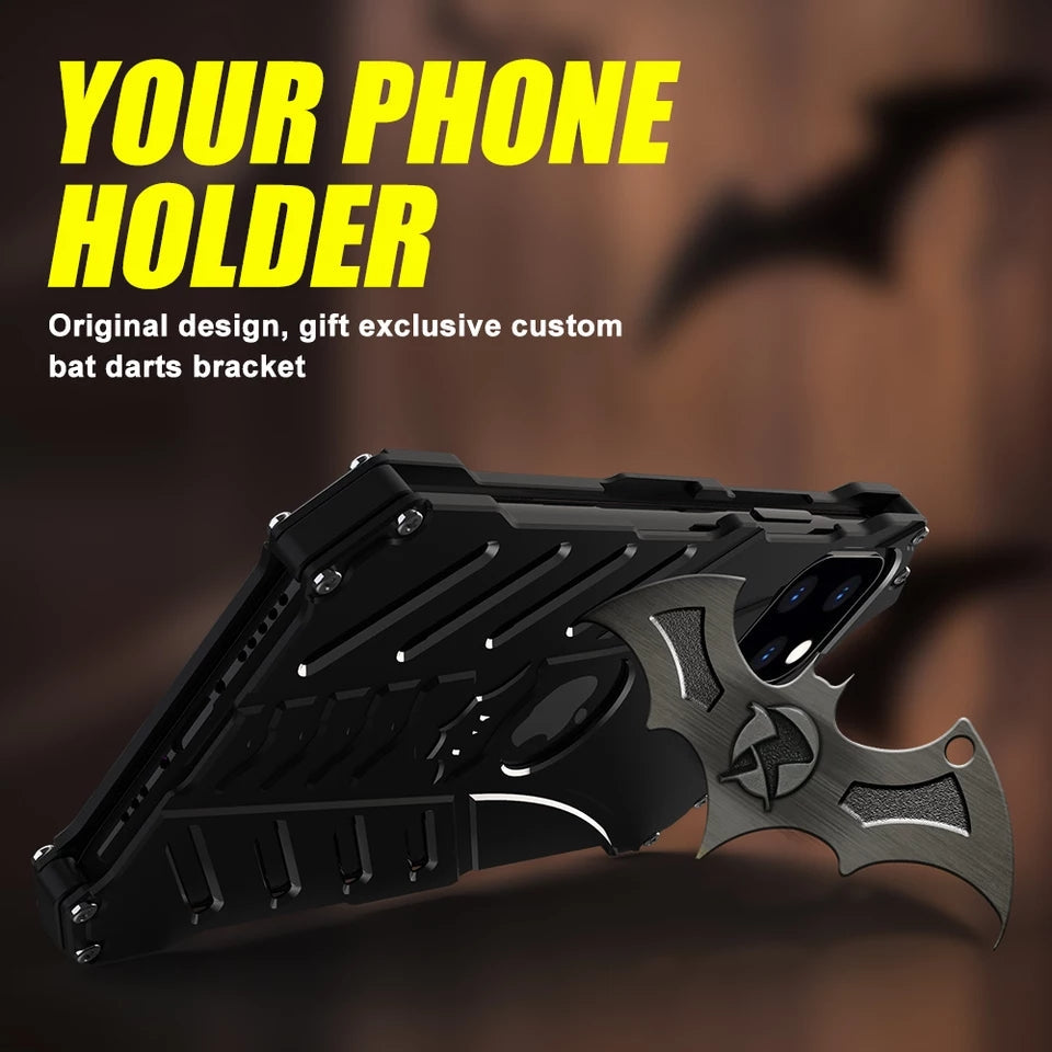 Luxury Batman Metal Aluminum Armor Case for iPhone 11 Series
