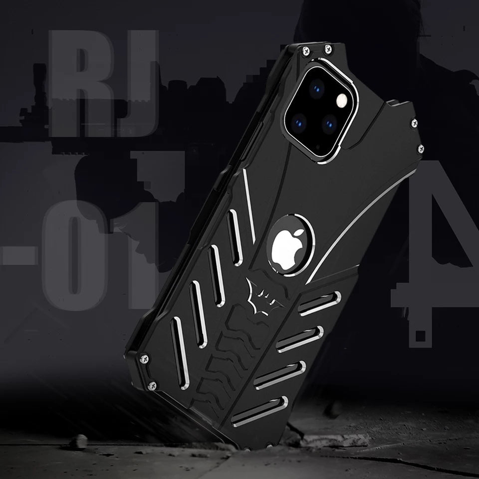 Luxury Batman Metal Aluminum Armor Case for iPhone 11 Series