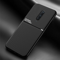 IQS Design Soft Leather Texture Case with Magnetic Car Vent For Oneplus 7T / 7T Pro